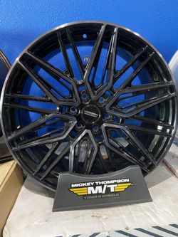 Vossen HF65-2F21 Tinted Gloss Black Wheel 22x9.5 20mm 6x135