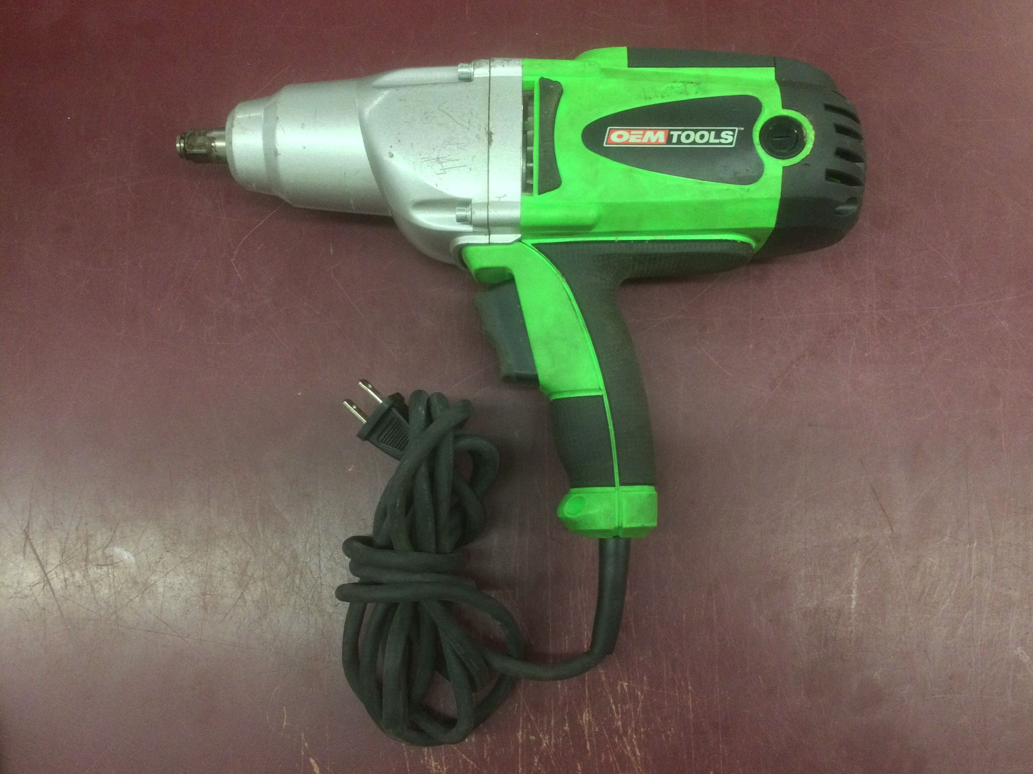 1/2” CORDED ELECTRIC IMPACT WRENCH HEAVY DUTY TIRE BOLT LUG NUT TOOL