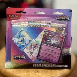 Pokémon - Prismatic Evolutions - Tech Sticker Collection (Sylveon)