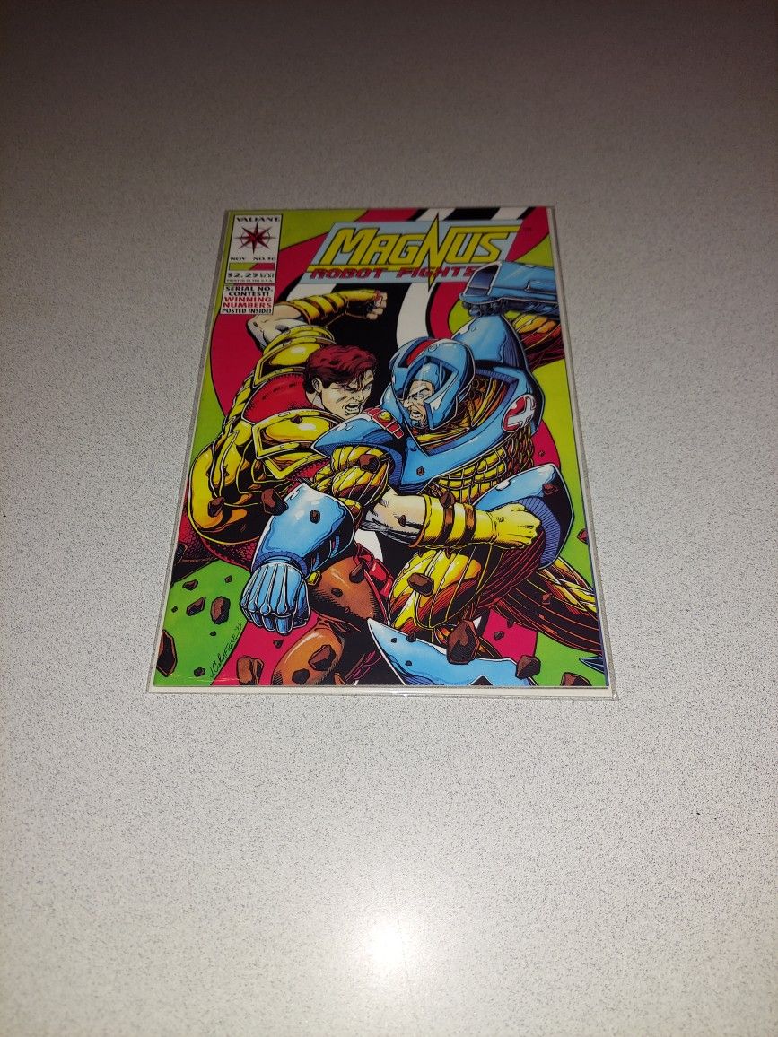 1991 MAGNUS ROBOT FIGHTER #30 BAGGED AND BOARDED
