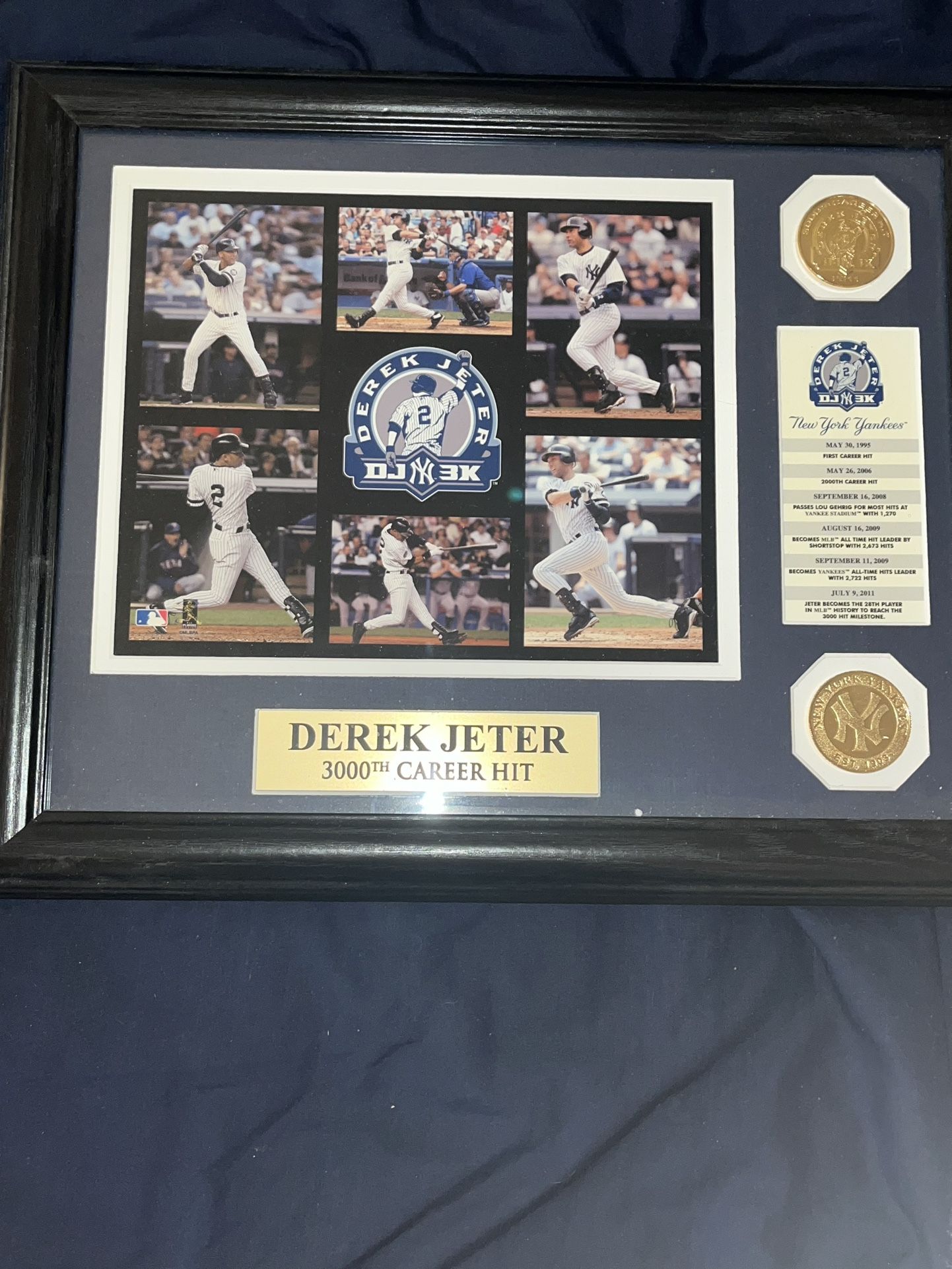 Derek Jeter 3000th Plaque