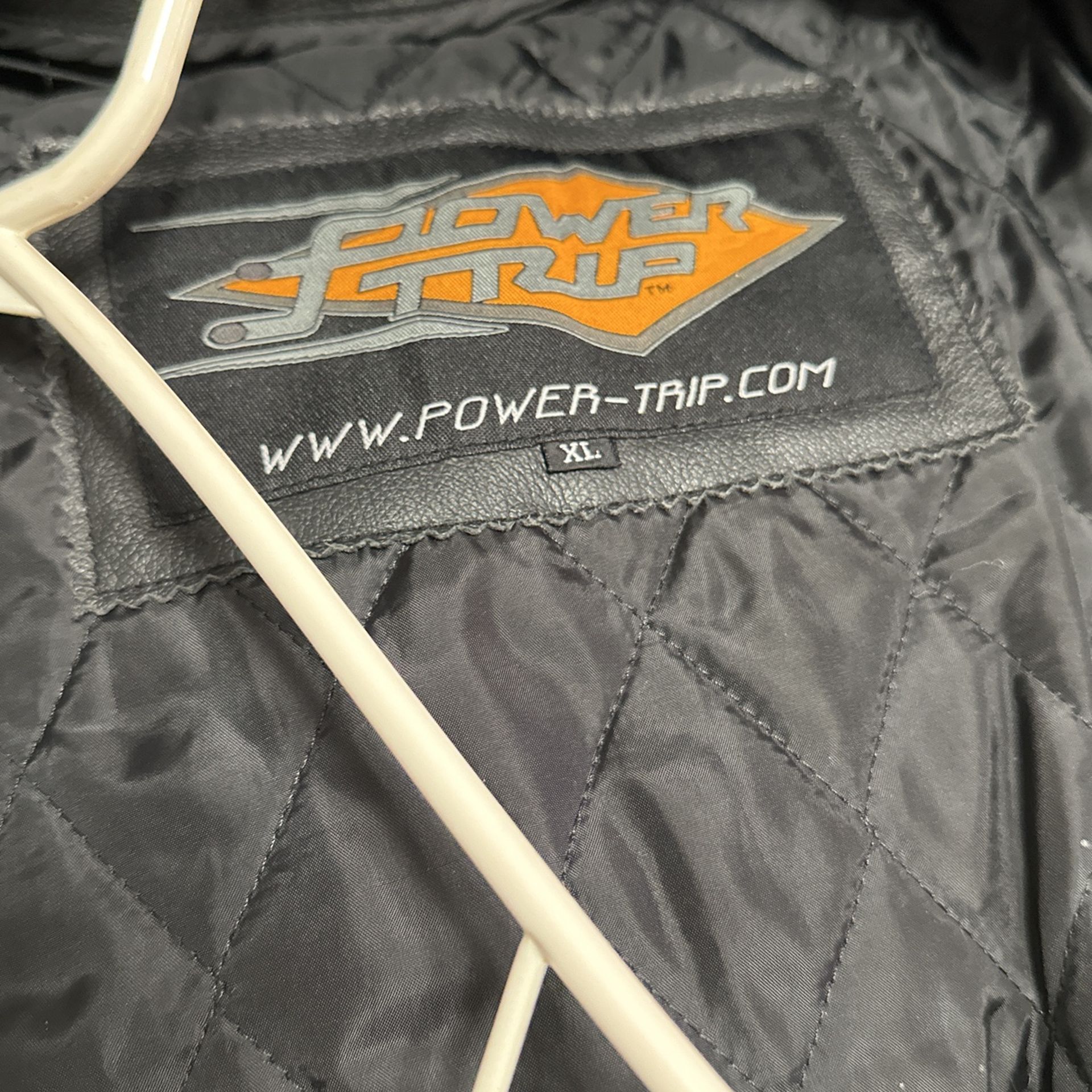 Power Trip Heavy Weight Leather Jacket