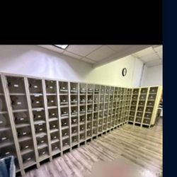 Lockers 78" x 12 x 12" Clear Door 