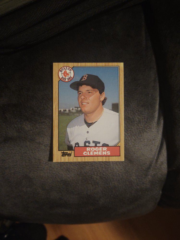 1987 Topps - Roger Clemens Rookie Card #340