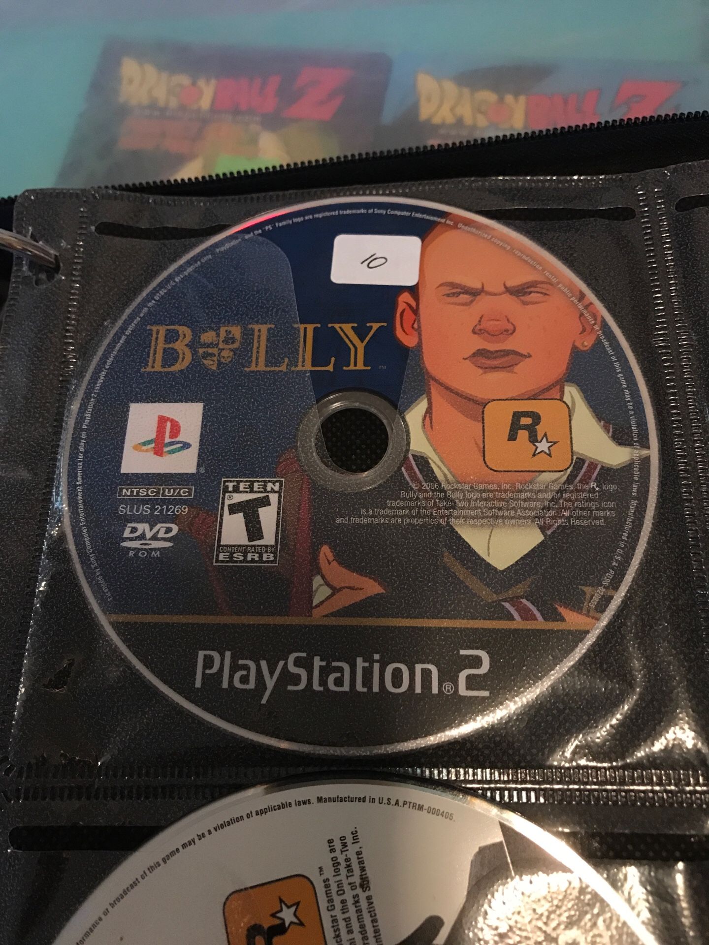 BULLY PLAYSTATION 2 ROCKSTAR GTA DISC ONLY