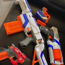  4 Nerf Gun More Toys 