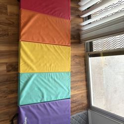 Kids Tumble Mat And Balance Beam