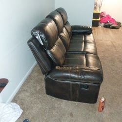 Leather Couch
