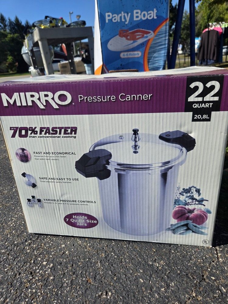 22 Quart Pressure Canner