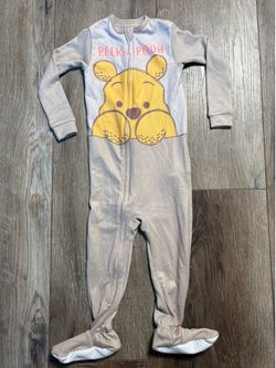 Disney’s Pooh Bear Zip Onesie 18M