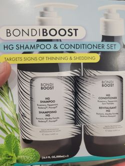 Bonding boost shampoo and conditioner