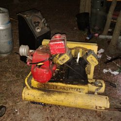 Titan industrial air compressor