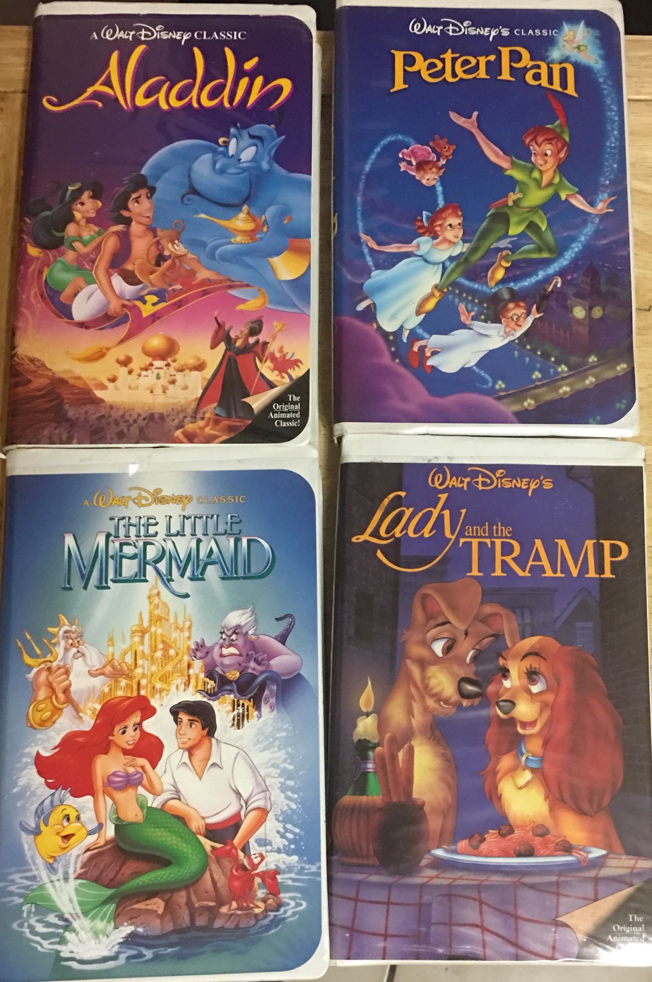 Collectible Disney VHS Movies