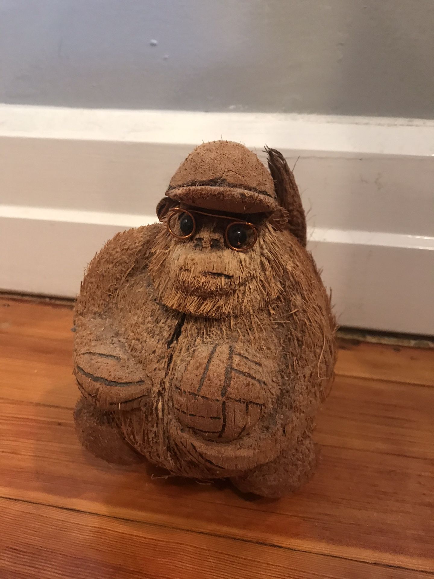 Volleyball Monkey Made of Coconut-$5