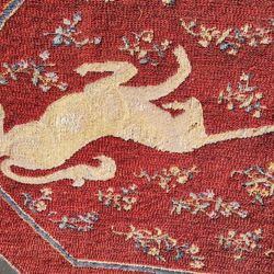 Unicorn Medieval Style Tapestry Table Runner