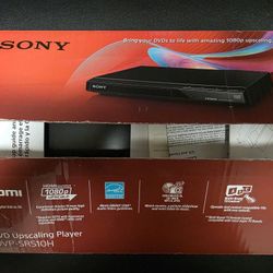 Sony DVPSR510H DVD Player with HDMI Upscaling Tested No Remote