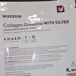 McKesson Collagen Dressing With SILVER