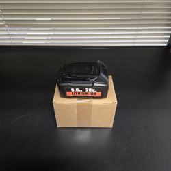 Brand New 20V MAX 6.0 Ah Li-Ion Replacement Battery, Brand New Replacement Li-ion Battery For Power Tools