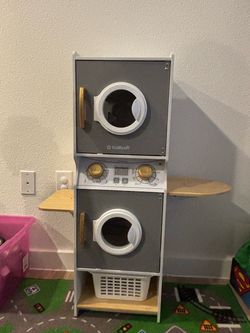 KIDS WASHER DRYER WITH IRON
