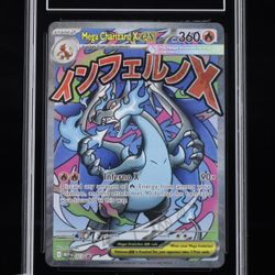 Pokemon Mega Charizard X #023 UPC Promo TAG 10