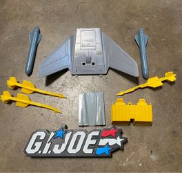 GI JOE ARAH VINTAGE 1986 80s CONQUEST X-30 JET PARTS
