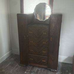 Old fashioned dresser