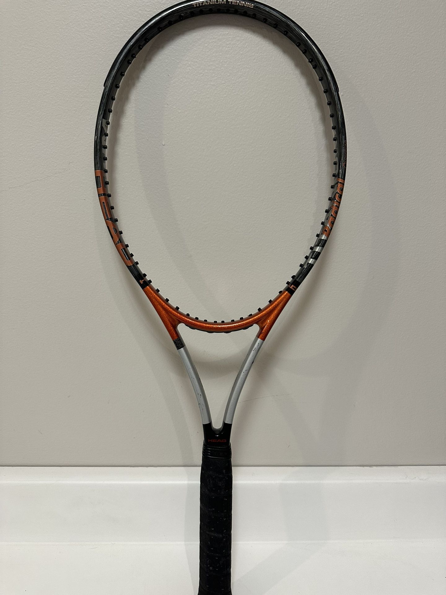 Head Titanium Radical 4 1/2 Grip Tennis Racket 