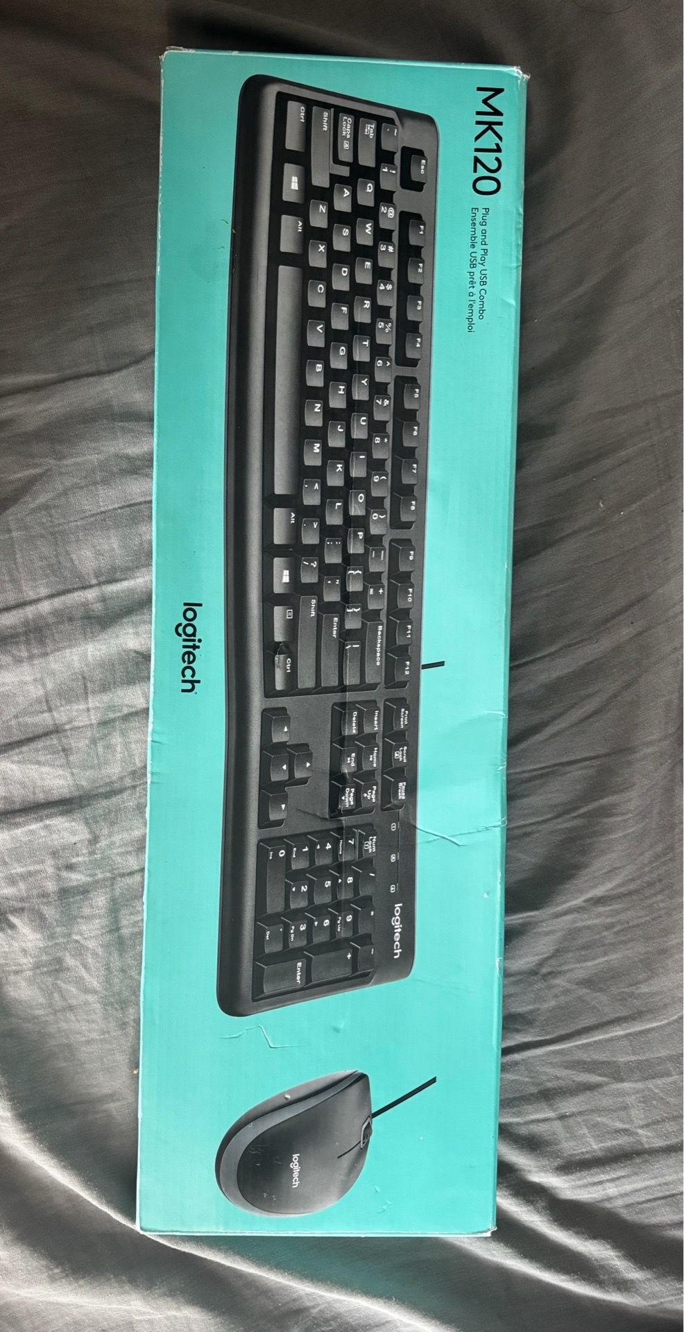 Logitech - MK120 Full-size
