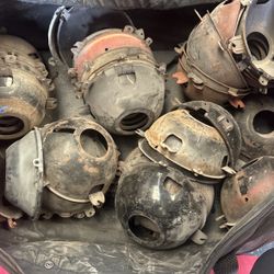 Ford Mustang headlight Buckets