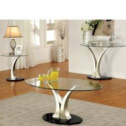 3 PCS COFFE TABLE SET (BRAND NEW)