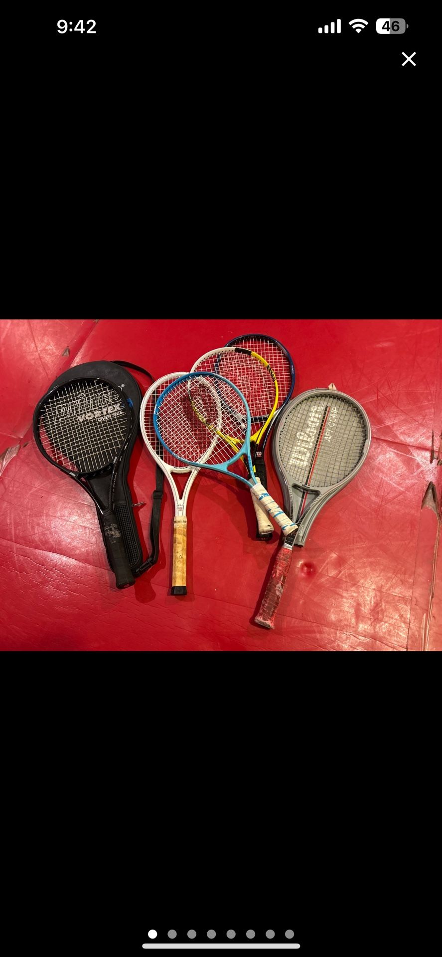 7 Tennis Rackets
