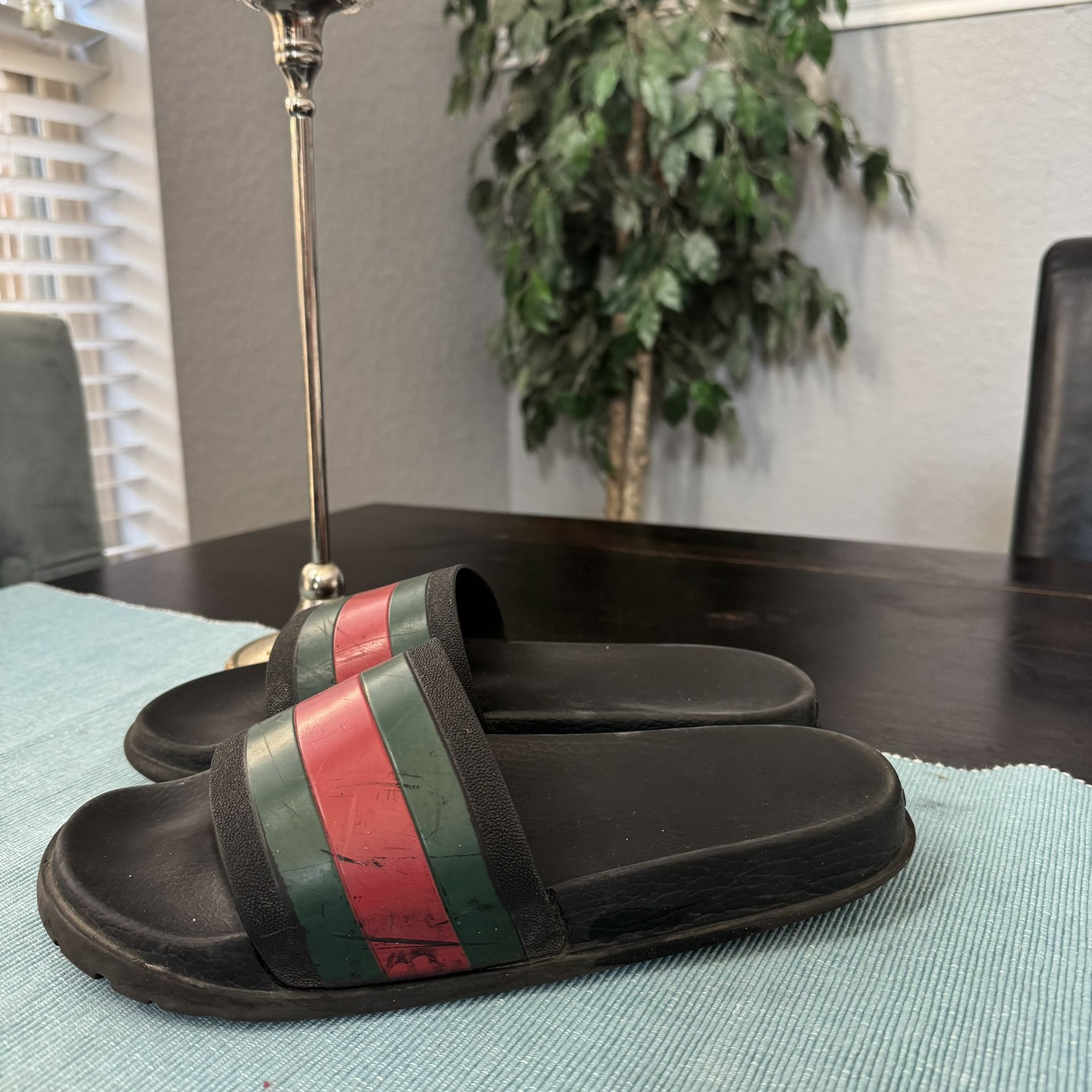 Gucci Men Web Rubber Slide size 9 GUCCI Men main image 4