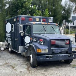 Heavy Duty Diesel Truck Ambulance