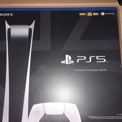 PS 5 Digital Edition BRAND NEW IN BOX 
