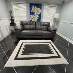 Very Nice Leather Couch 