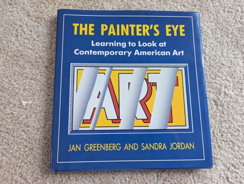Hardcover Book Artist The Painter's Eye Carlsbad California