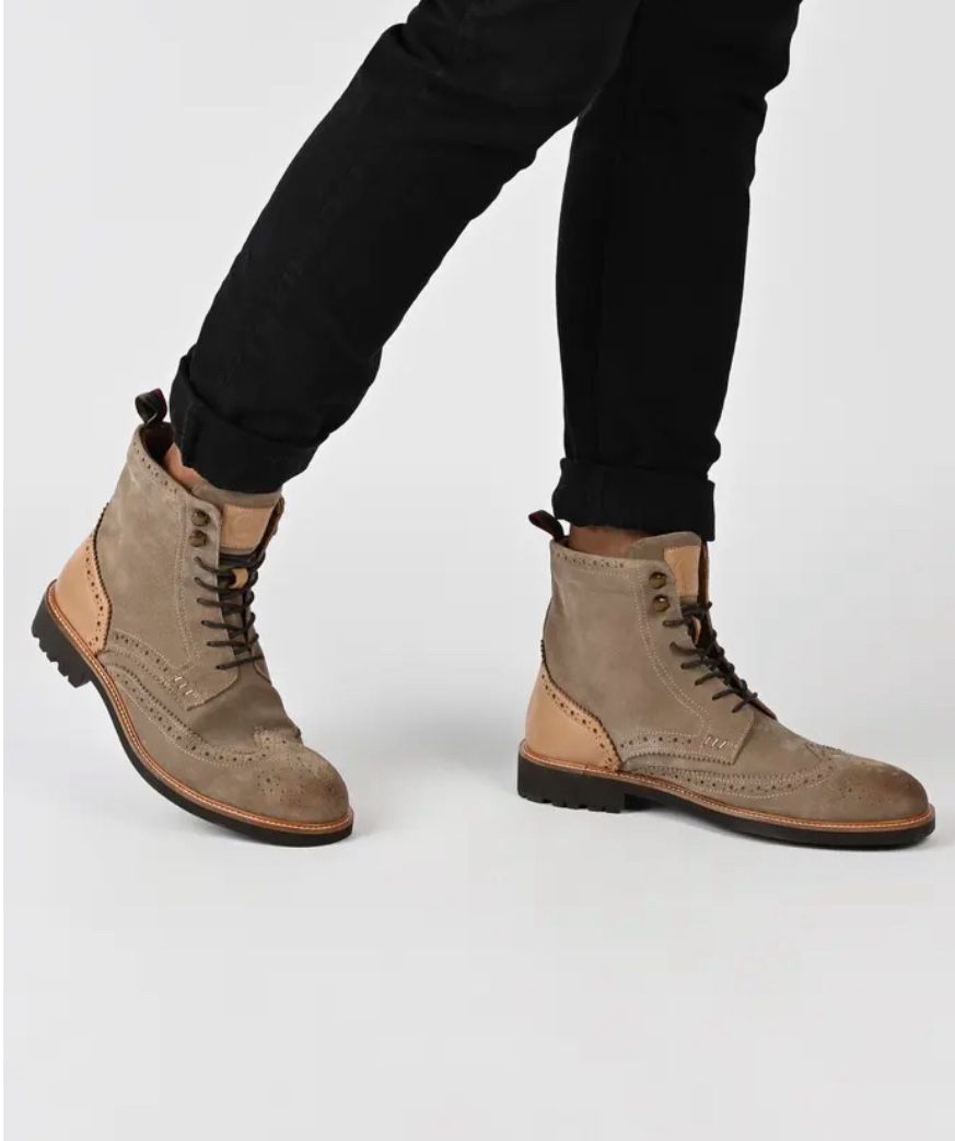 Thomas And Vine Leather Boots For Men
