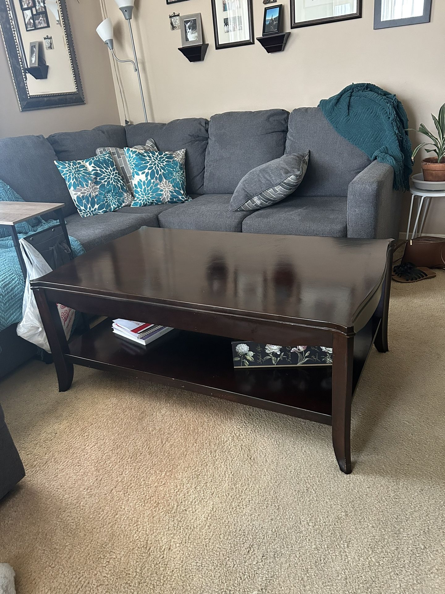 Solid Wood Coffee Table