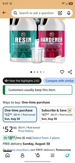 Beast Bond 1 Gallon Epoxy Kit