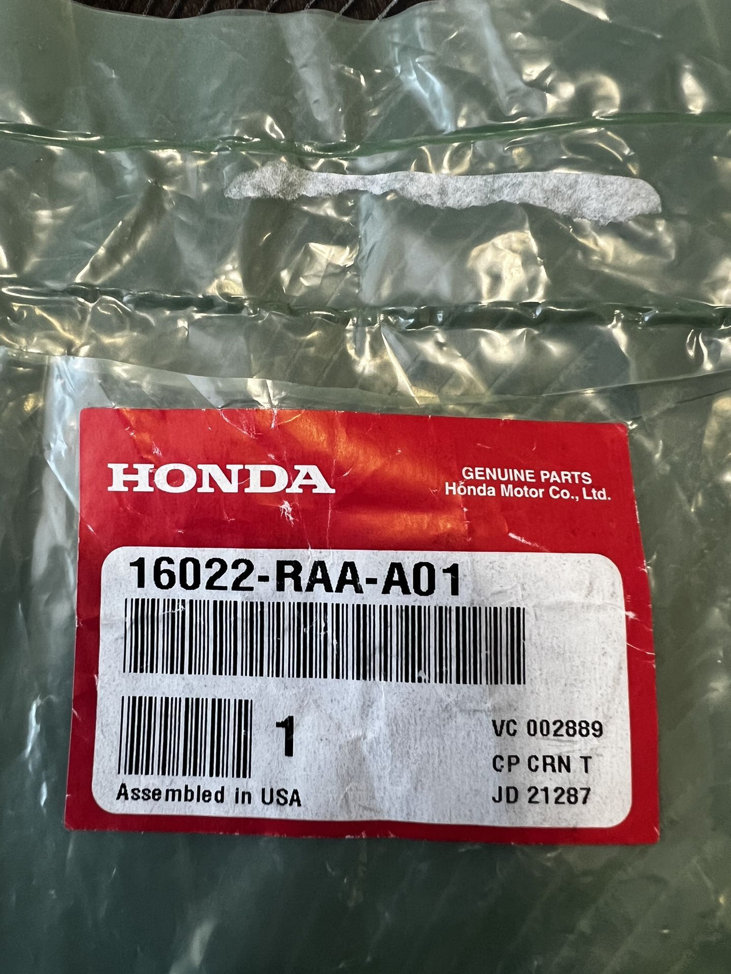 Honda Accord Air Control Valve