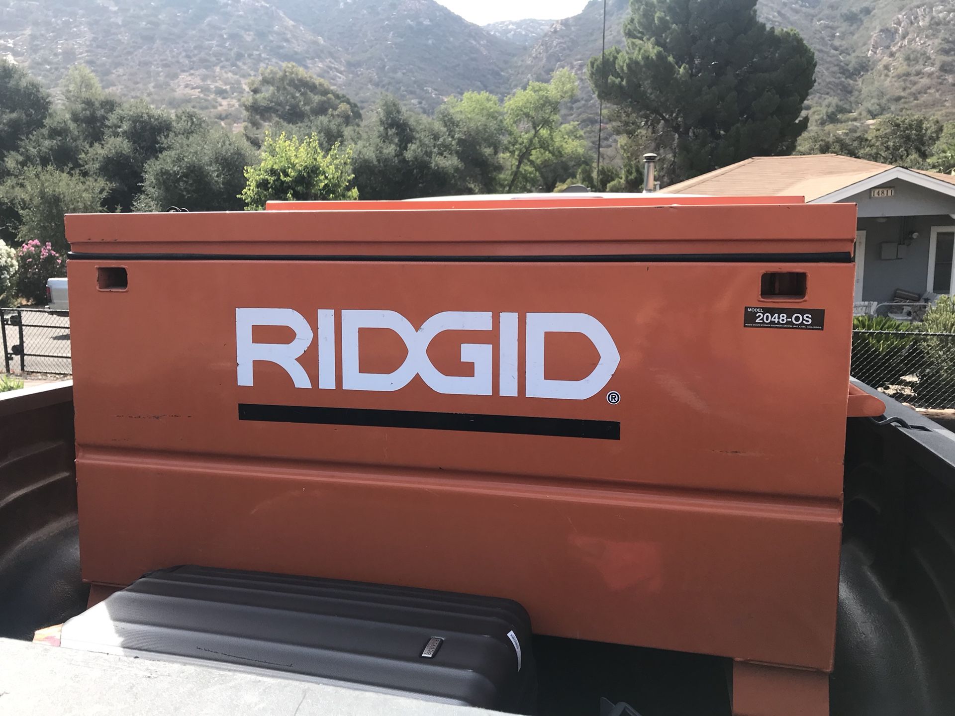 Rigid tool box WITH WHEEL KIT gang box
