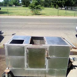 Hot Dog Cart/ Taco Cart With Hitch Price Negotiable 