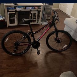 Mongoose Excursion Mountain Bike, 24" Wheels, Youth Ages 14+, Black, 21 Speeds  