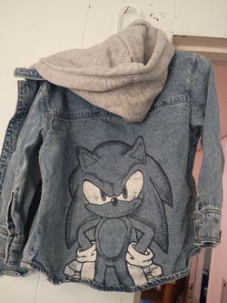 Sonic the Hedgehog Denim Jacket with Hood