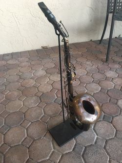 Awesome metal saxophone