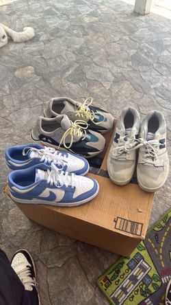 3 pairs shoes for sale Yeezy, Nike, & NB