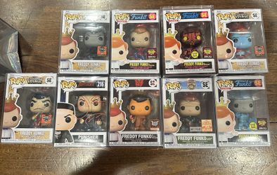Funko Pops Freddy Funko