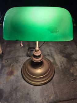 Bankers Lamp - Used