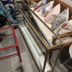Glass Console Table