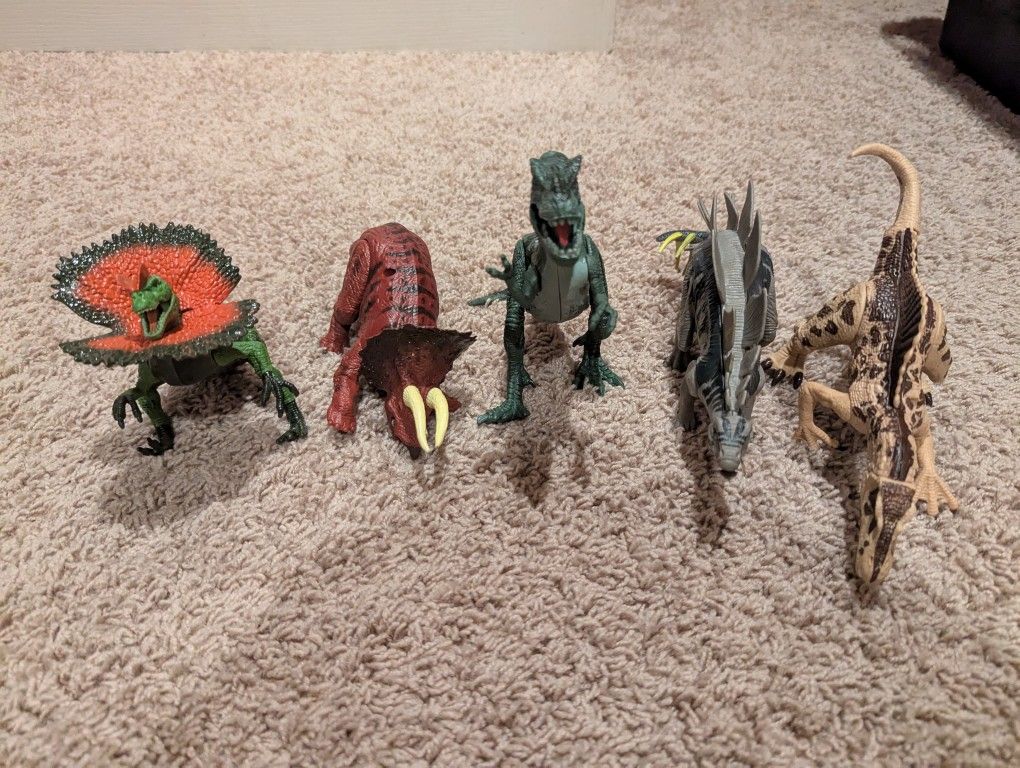 5 Dinosaur Set